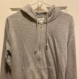 H&M divided zip-up hoodie